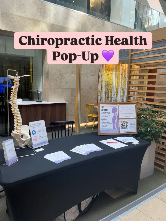 Last week we were at @atriaone to talk about all things Chiropractic. We spent a couple of hours answering your questions and offering our expert advice. ⁣
⁣
Do you know a business or company who would welcome this opportunity? If you would like us to come down to your workplace to share some advice, then please get in touch! ⁣
⁣
#chiropracticcare #supportlocal #bruntsfieldedinburgh #bruntsfield